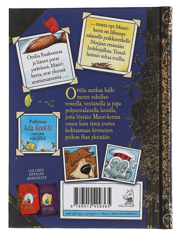 Ottilia merillä - Riddell, Chris - Lastenkirjat - 10105447916 - 1