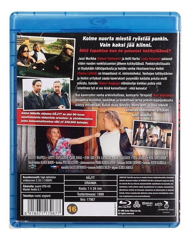 Häjyt - DVD - Blu-ray-levyt - 10105447917 - 1