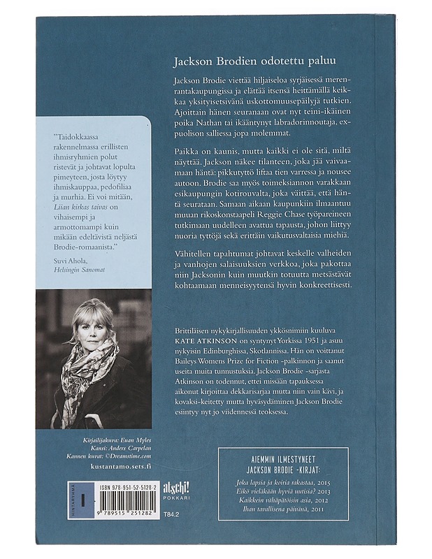 Liian kirkas taivas - Atkinson, Kate - Jännitys ja dekkarit - 10105447938 - 1