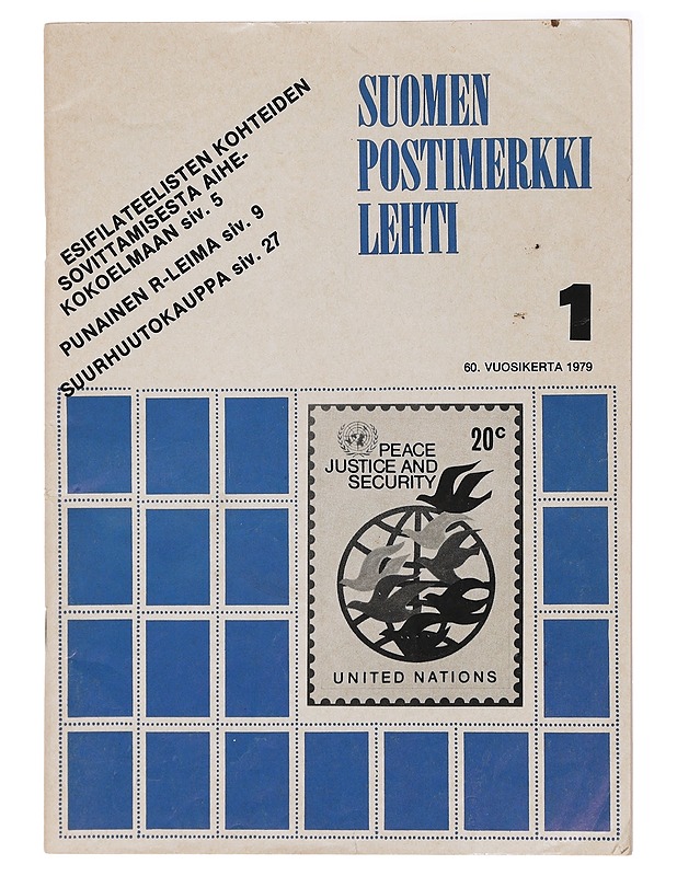 Suomen postimerkki lehti : 1 - Pentti Anttila - Harrastekirjat - 10105447939 - 0