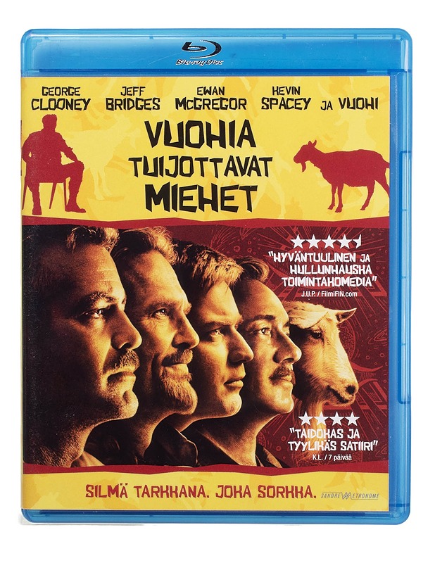 Vuohia Tuijottavat Miehet - Blu-Ray - Blu-ray-levyt - 10105447940 - 0