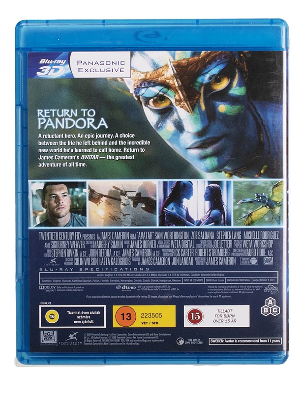 Avatar - Blu-Ray - Blu-ray-levyt - 10105447971 - 1