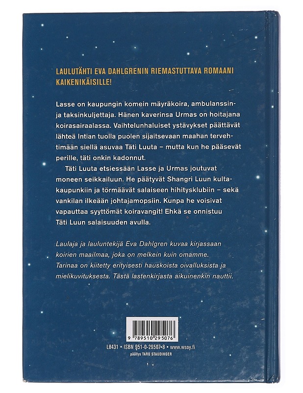 Lasse & Urmas : Täti Luun salaisuus - Dahlgren, Eva - Lastenkirjat - 10105447987 - 1