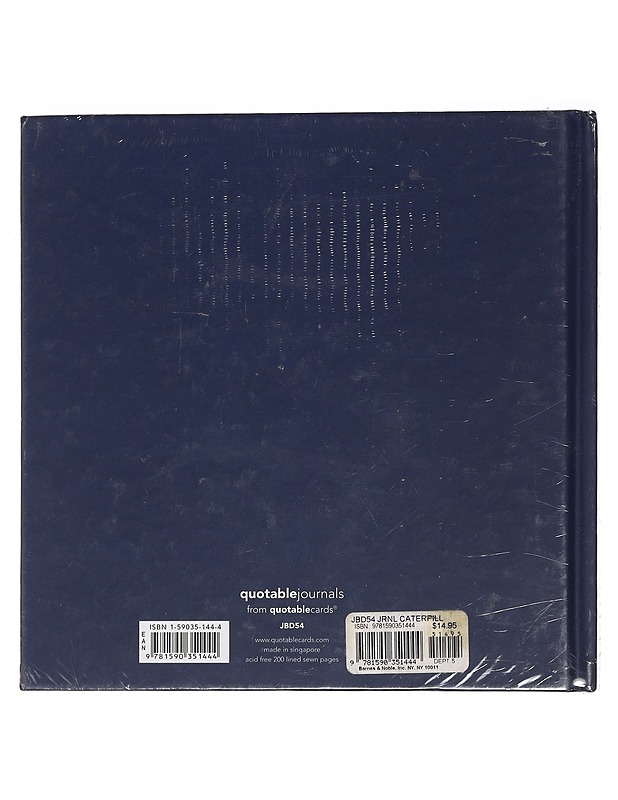 Just When the Caterpillar Journal - Unknown Author - Tietokirjat ja oppaat - 10105448001 - 1