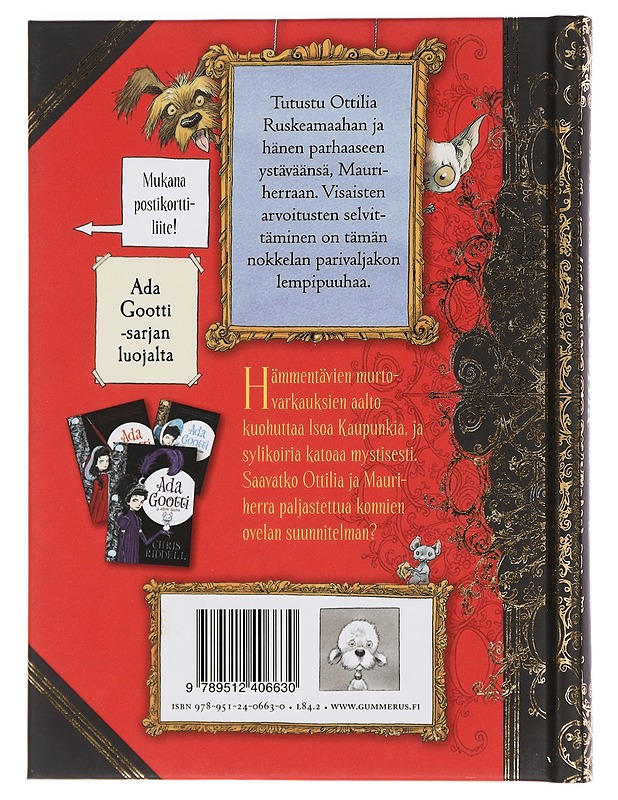 Ottilia ja keltainen kissa - Riddell, Chris - Lastenkirjat - 10105448025 - 1