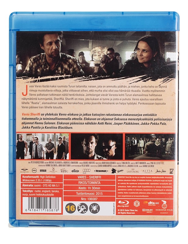 Vares: Sheriffi - Blu-ray - Blu-ray-levyt - 10105448027 - 1