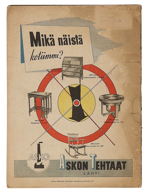 Kotiliesi No 17 1947 - Lehdet - 10105448038 - 1