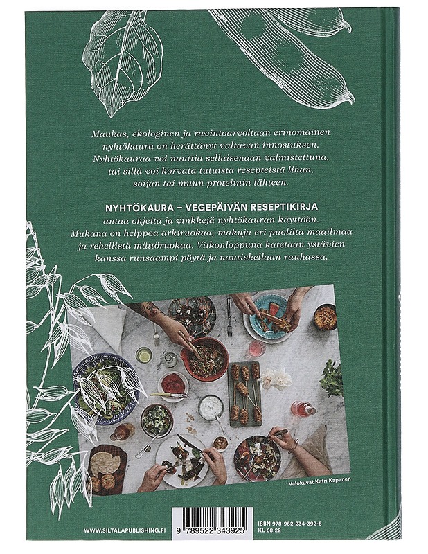 Nyhtökaura : vegepäivän reseptikirja - Itkonen, Maija - Ruokakirjat - 10105448041 - 1