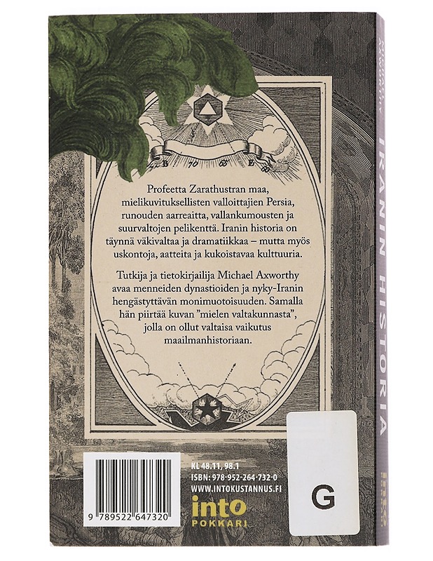 Iranin historia : mielen valtakunta - Axworthy, Michael - Historiakirjat - 10105448047 - 1