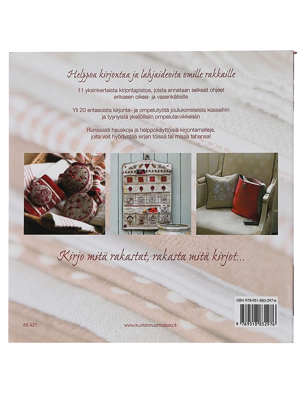 Kirjontaa rakkaudella - Shaw, Mandy - Tietokirjat ja oppaat - 10105448092 - 0