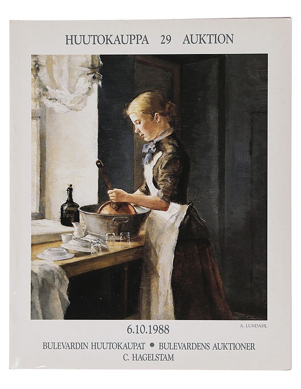 Huutokauppa 29 - A. Lundahl - Taide- ja kulttuurikirjat - 10105448100 - 0