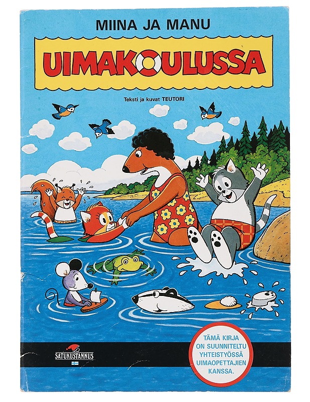 Miina ja Manu uimakoulussa - Teutori - Lastenkirjat - 10105448145 - 0