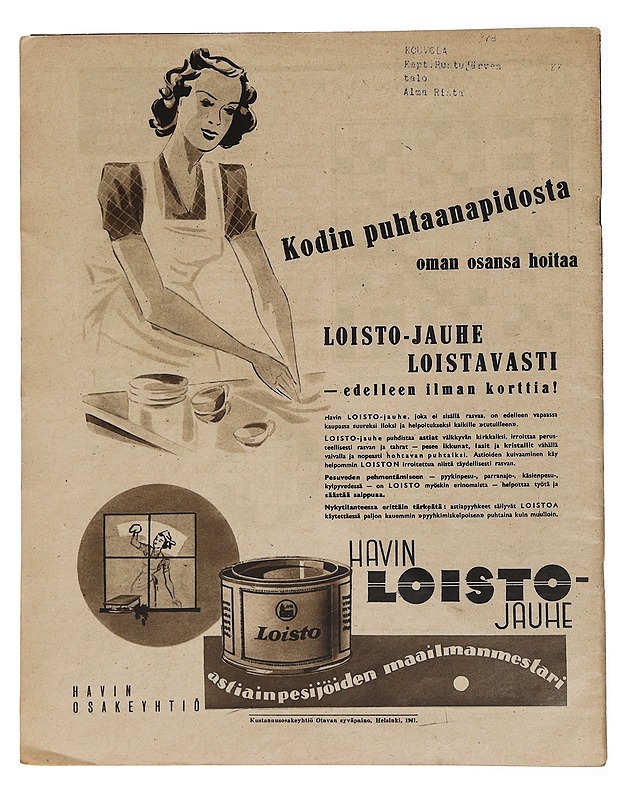 Suomen Kuvalehti N:o 7 1941 - Lehdet - 10105448144 - 1