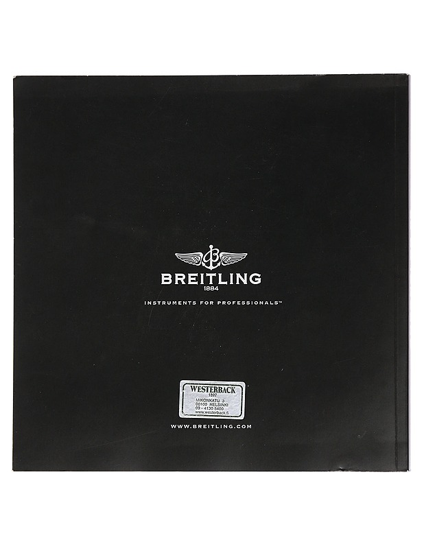 Breitling Chronolog 09 Catalog: Instructions for professionals - Tietokirjat ja oppaat - 10105448165 - 1