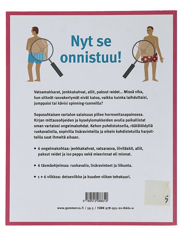 Nyt se onnistuu! : vihdoinkin eroon itsepintaisista rasvakertymistä - Tomlinson, Max - Tietokirjat ja oppaat - 10105448199 - 1