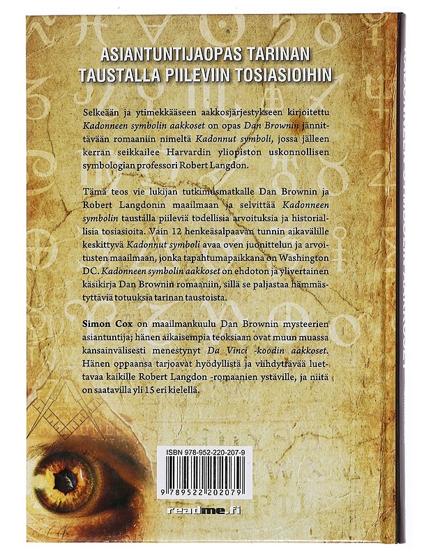 Kadonneen symbolin aakkoset - Cox, Simon - Romaanit ja novellit - 10105448204 - 1