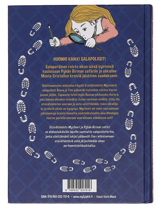 Etsivätoimisto Mysteeri ja Pyhän Birman safiiri - Jutta Tynkkynen - Nuorten kirjat - 10105448209 - 1