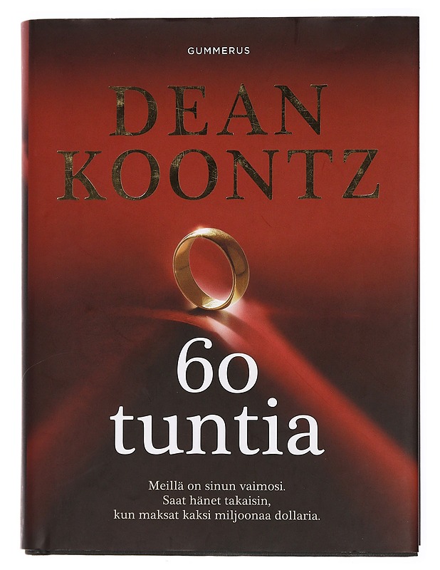60 tuntia - Koontz, Dean R. - Jännitys ja dekkarit - 10105448224 - 0