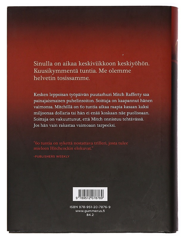 60 tuntia - Koontz, Dean R. - Jännitys ja dekkarit - 10105448224 - 1