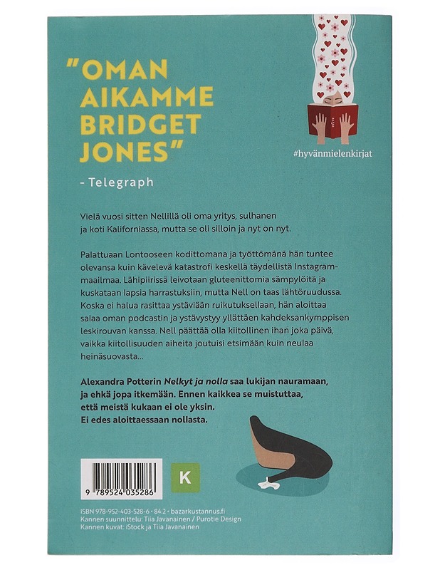 Nelkyt ja nolla - Potter, Alexandra - Kirja lahjaksi - 10105448243 - 1