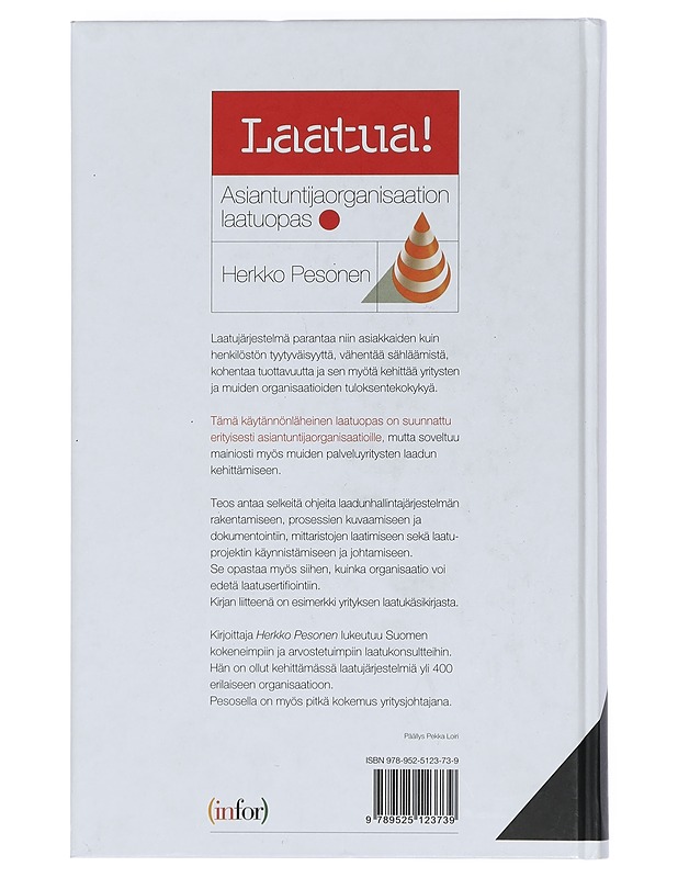 Laatua! : asiantuntijaorganisaation laatuopas - Herkko Pesonen - Tietokirjat ja oppaat - 10105448252 - 1
