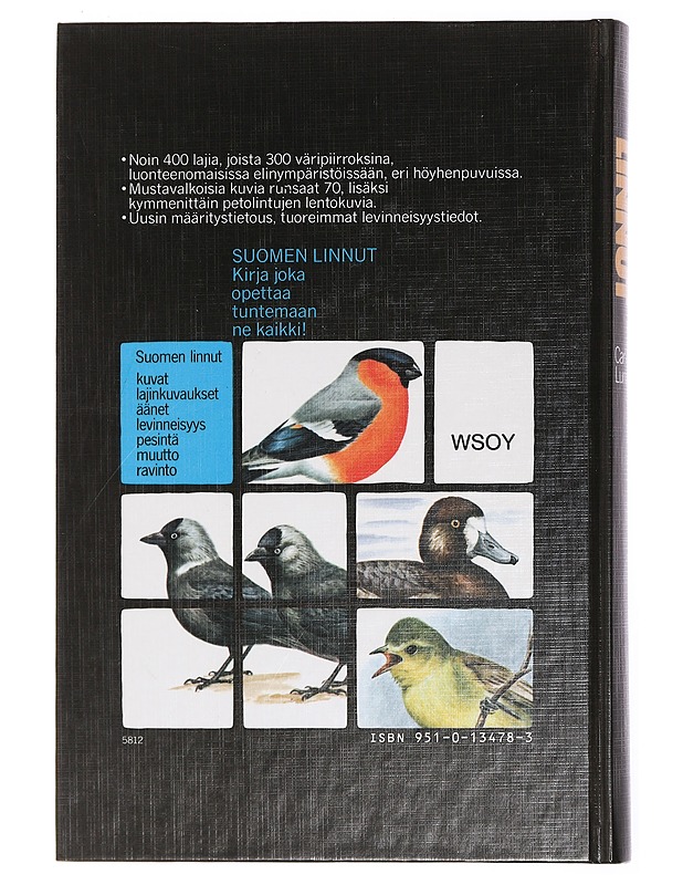 Suomen Linnut - Carl-Fedrik Lundevall  - Tietokirjat ja oppaat - 10105448281 - 1