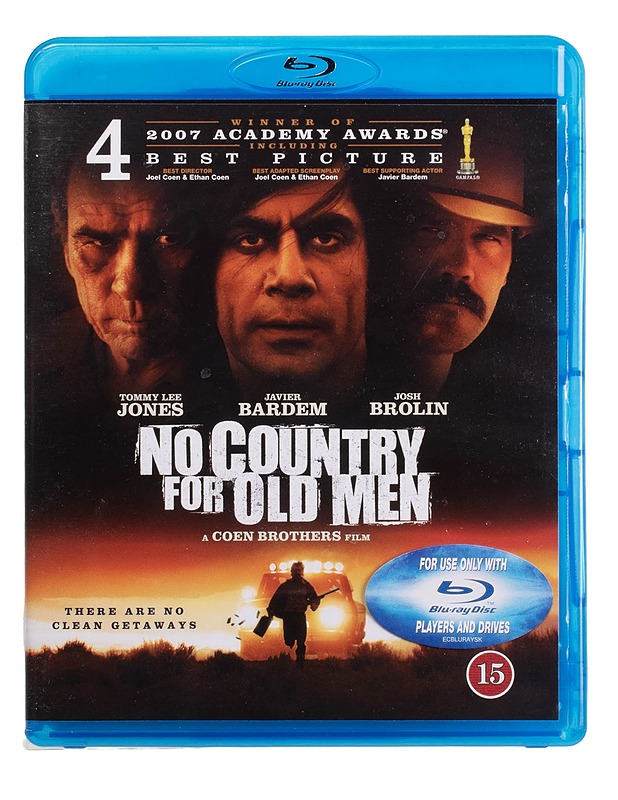 No country for old men - blu-Ray - Blu-ray-levyt - 10105448284 - 0