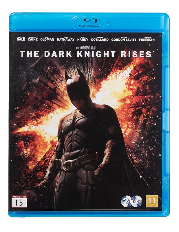 The Dark Knight Rises - Blu-Ray - Blu-ray-levyt - 10105448288 - 0