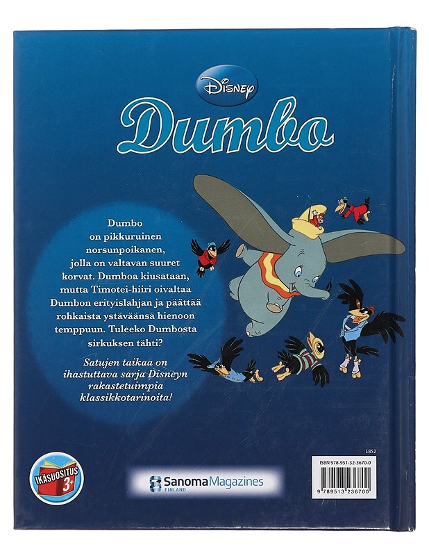 Dumbo - Tuomisto, Pekka - Lastenkirjat - 10105448292 - 1