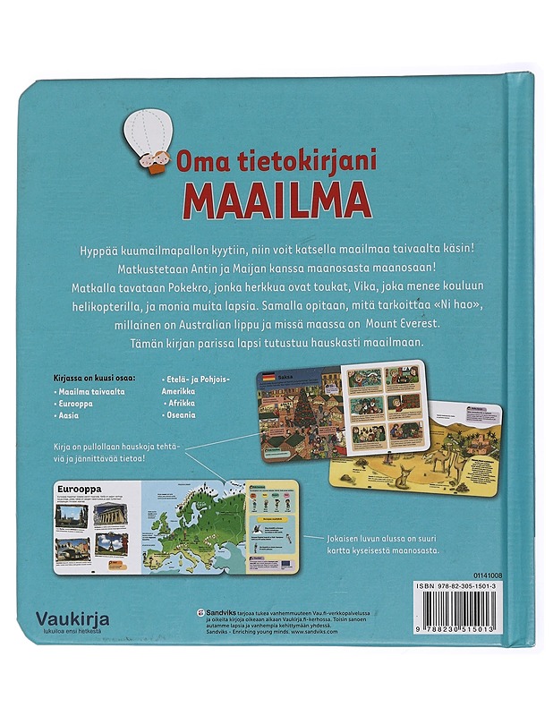 Oma tietokirjani Maailma - Lastenkirjat - 10105448295 - 1