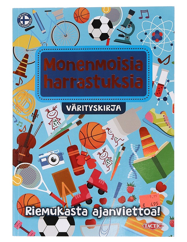 Monenmoisia harrastuksia Värityskirja - Lastenkirjat - 10105448312 - 0