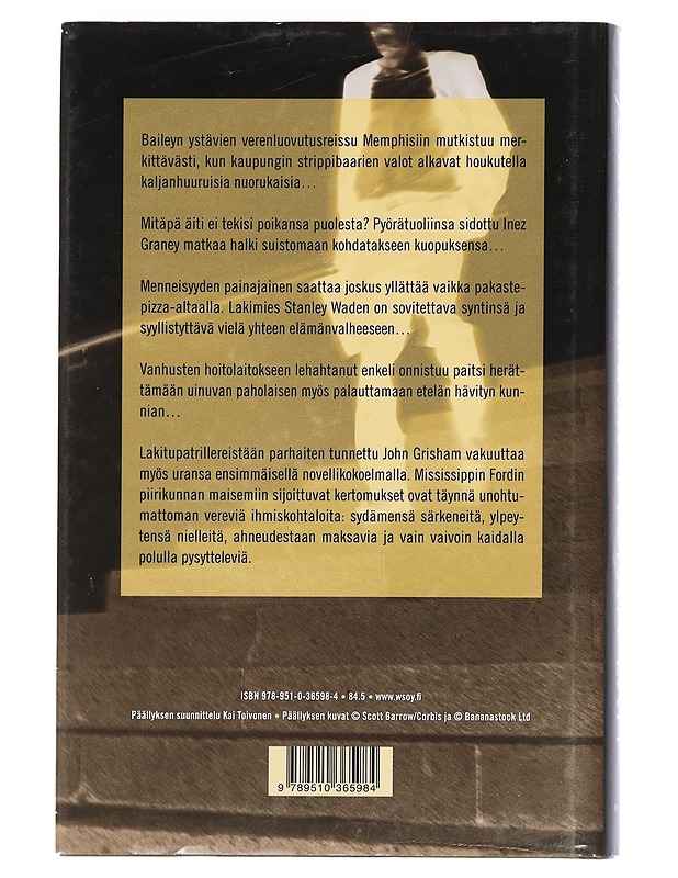 Etelän lait : seitsemän kertomusta - Grisham, John - Jännitys ja dekkarit - 10105448328 - 1