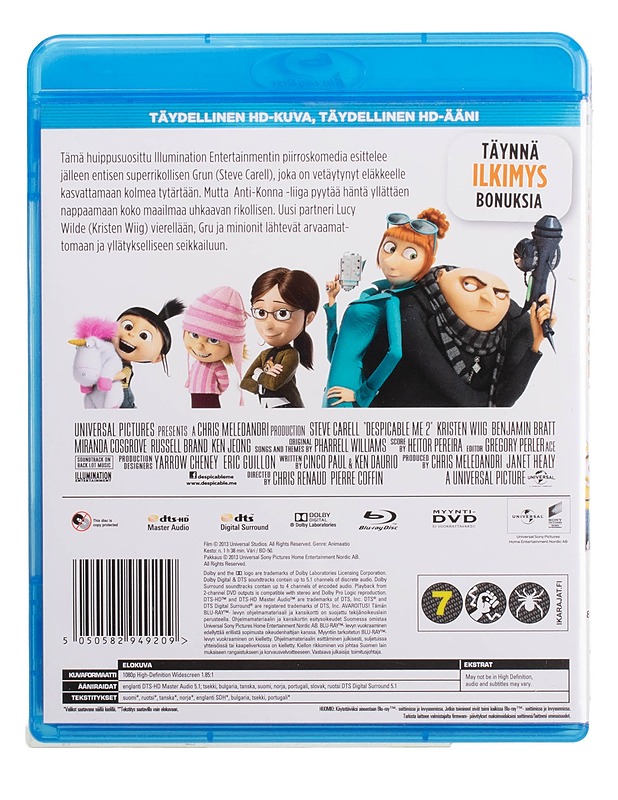 Itse Ilkimys 2 - Blu-Ray - Blu-ray-levyt - 10105448335 - 1