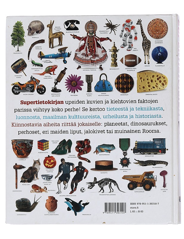 Supertietokirja : yli 10 000 kuvan löytöretki - Tietokirjat ja oppaat - 10105448339 - 1