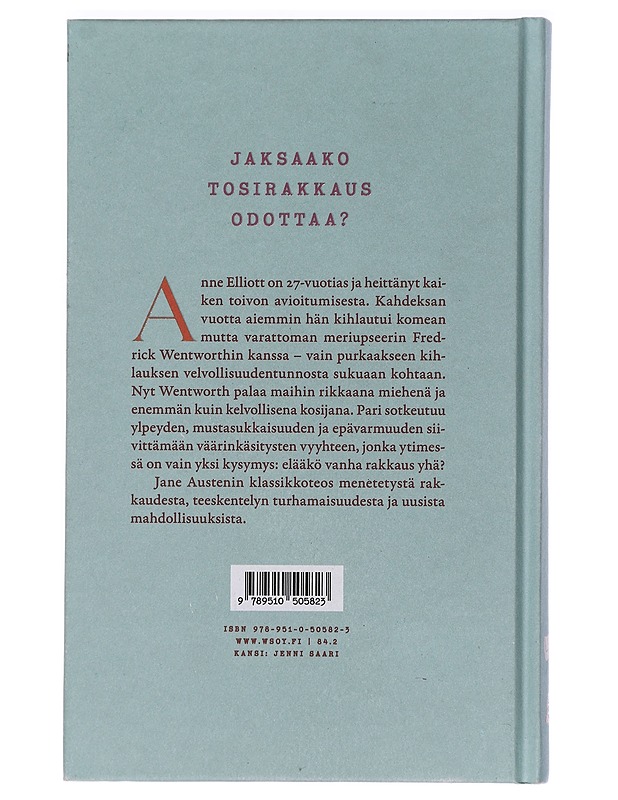 Viisasteleva sydän - Austen, Jane - Romaanit ja novellit - 10105448346 - 1