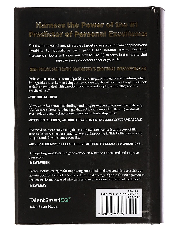 Emotional intelligence habits - Travis Bradberry - Tietokirjat ja oppaat - 10105448359 - 1