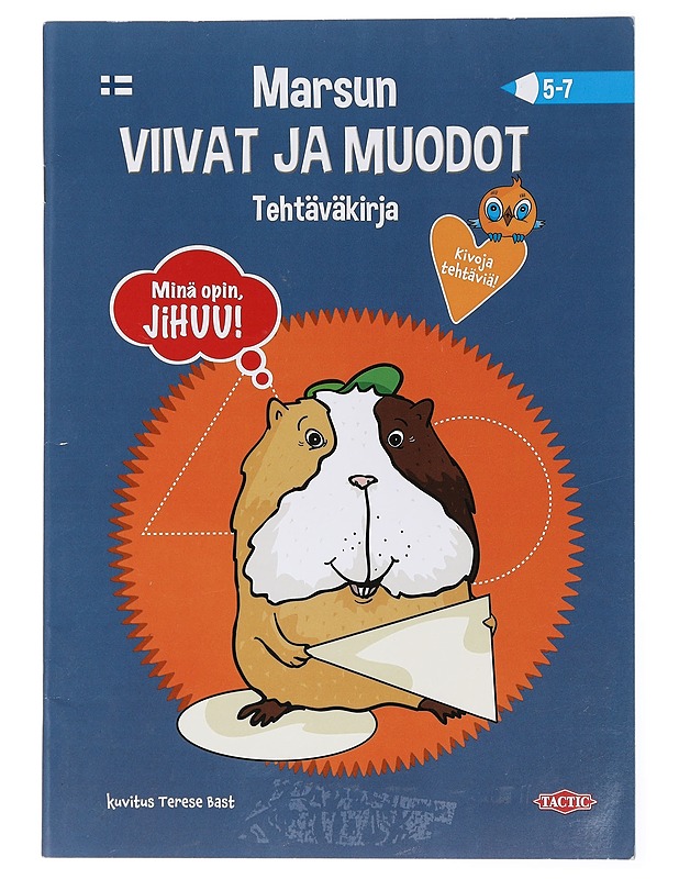 Marsun viivat ja muodot : tehtäväkirja 5-7 - Bast, Terese - Lastenkirjat - 10105448360 - 0