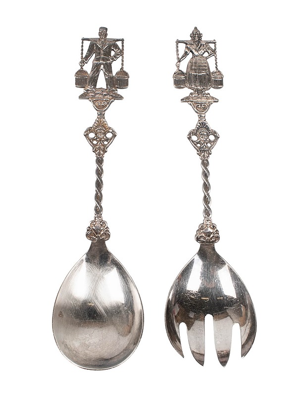 Salaattiottimet hahmokoristeilla - Tarjoiluastiat - 10105448406 - 0