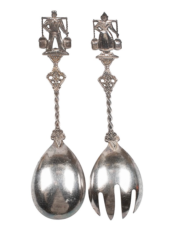 Salaattiottimet hahmokoristeilla - Tarjoiluastiat - 10105448406 - 1