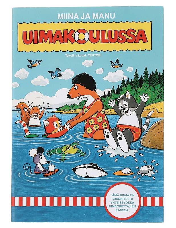 Miina ja Manu uimakoulussa - Teutori - Lastenkirjat - 10105448423 - 0