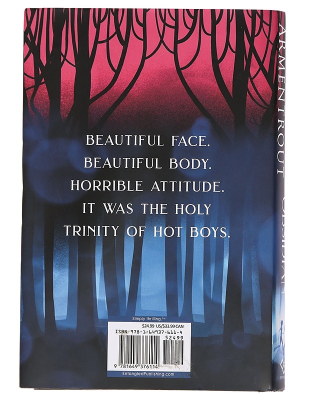 Obsidian, a Lux novel - Armentrout, Jennifer L. - Romaanit ja novellit - 10105448437 - 1