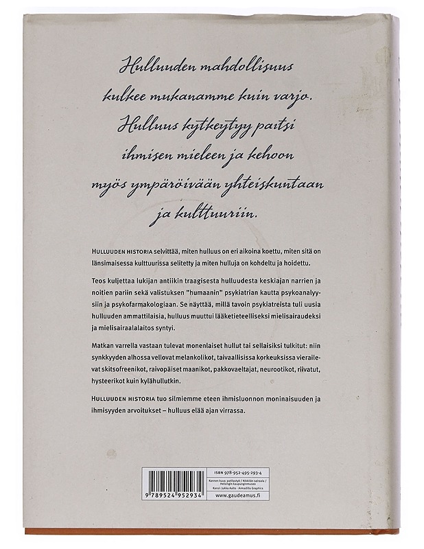 Hulluuden historia - Petteri Pietikäinen - Tietokirjat - 10105448446 - 1