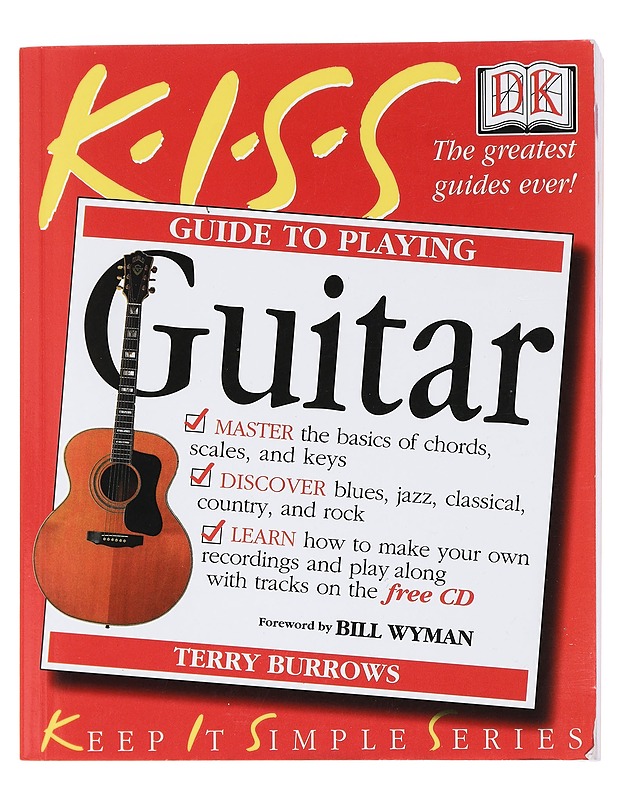 Guide to playing guitar - Burrows, Terry - Tietokirjat ja oppaat - 10105448477 - 0