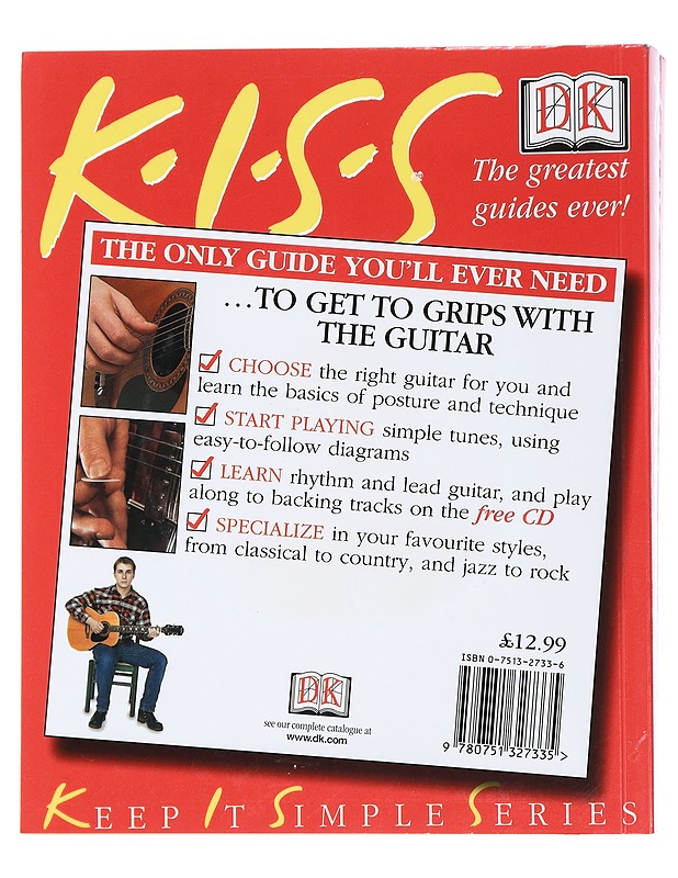 Guide to playing guitar - Burrows, Terry - Tietokirjat ja oppaat - 10105448477 - 1