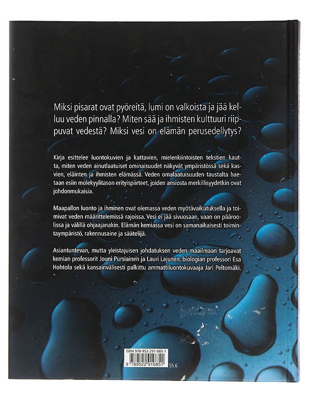 Kaiken takana onkin vesi : tietokirja vedestä - Pursiainen, Jouni - Tietokirjat ja oppaat - 10105448481 - 1