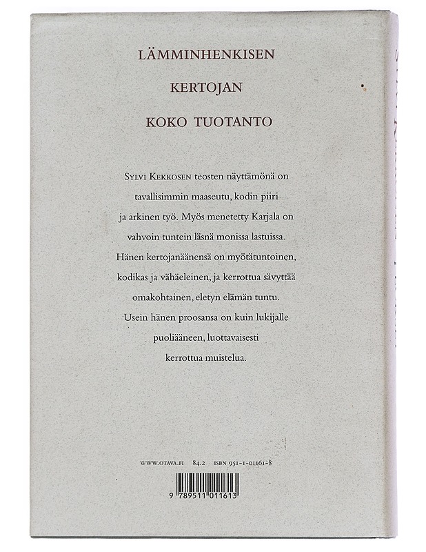 Teokset - Sylvi Kekkonen - Romaanit ja novellit - 10105448480 - 1