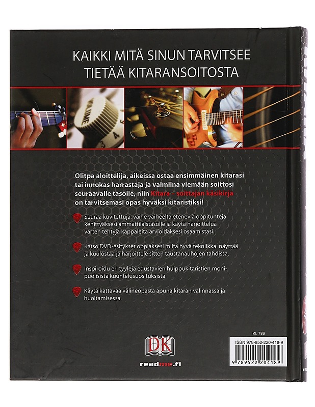 Kitara : soittajan käsikirja - Wilson, Ed - Tietokirjat ja oppaat - 10105448486 - 1