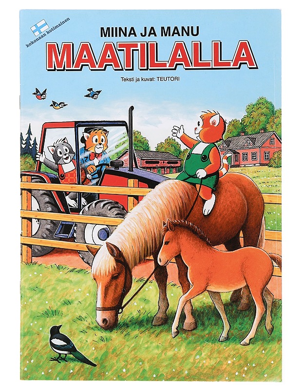 Miina ja Manu maatilalla - Teutori - Lastenkirjat - 10105448505 - 0