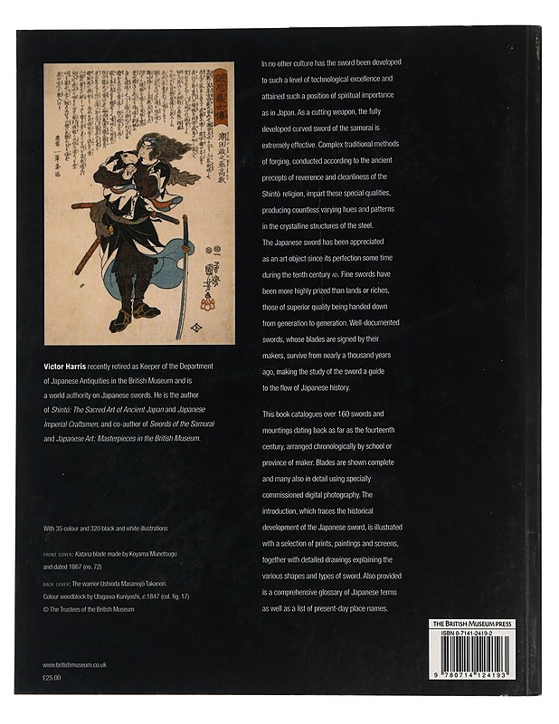 Cutting Edge : Japanese Swords in the British Museum - Victor Harris - Tietokirjat - 10105448516 - 1