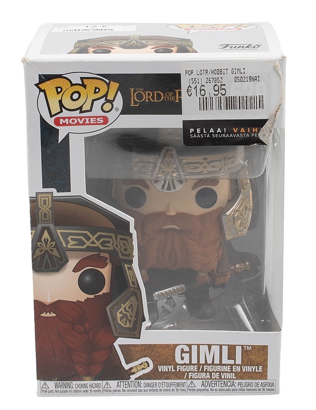 FUNKO POP! Movies The Lord of the Rings 629 Gimli vinyylifiguuri - Lasten lelut - 10105448521 - 0